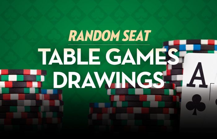 Random Seat Drawings