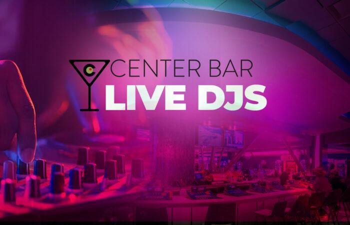 live djs at center bar