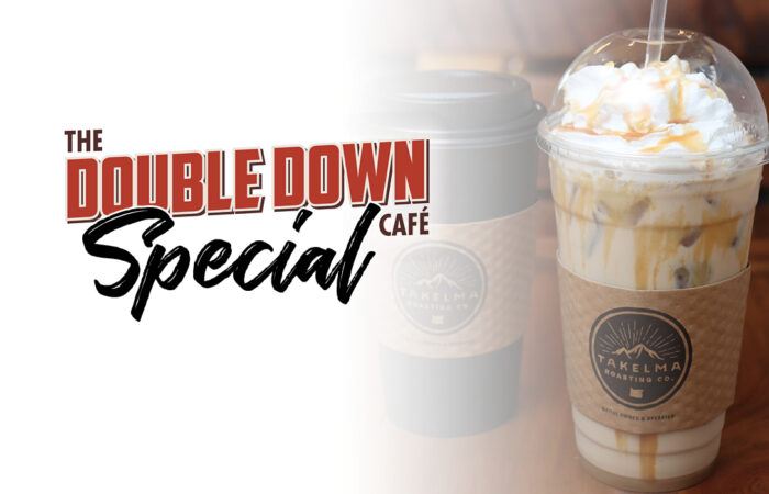 double down cafe may special
