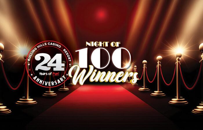 night of 100 winners